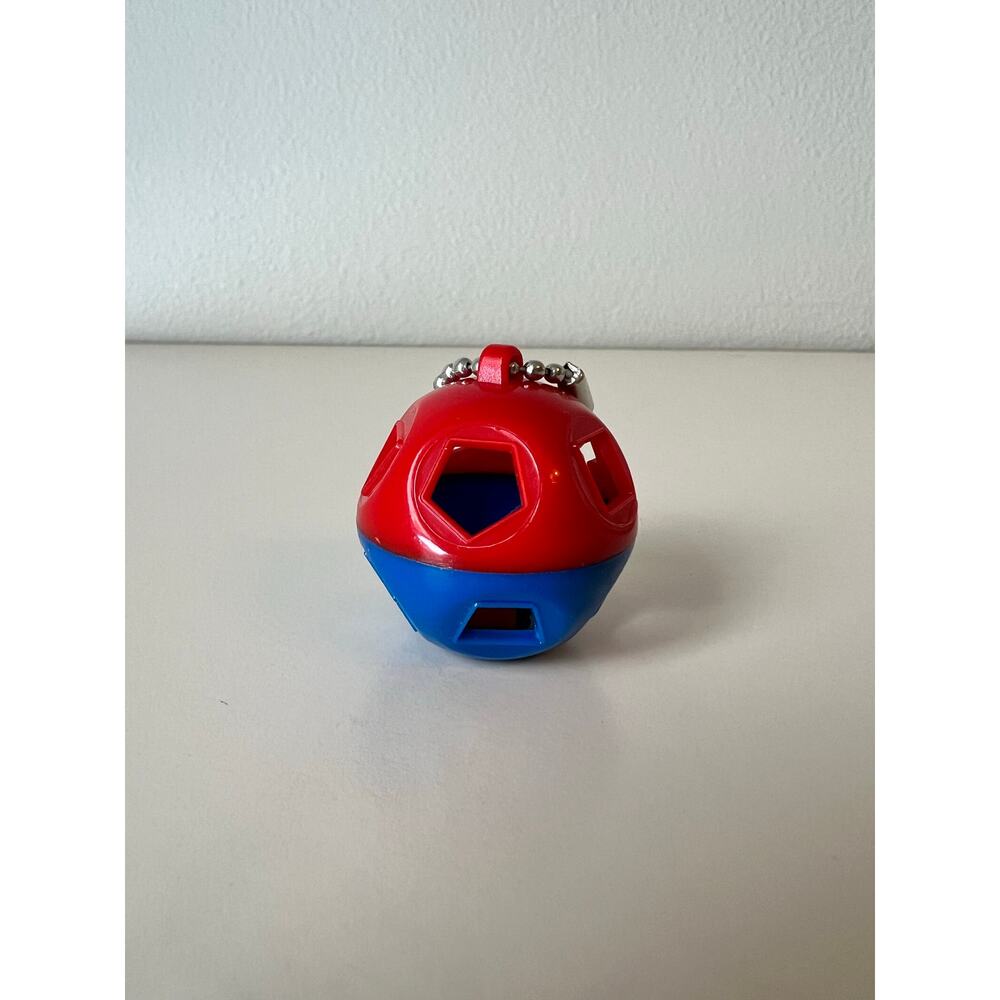 Vintage Tupperware Shape-O Ball keychain